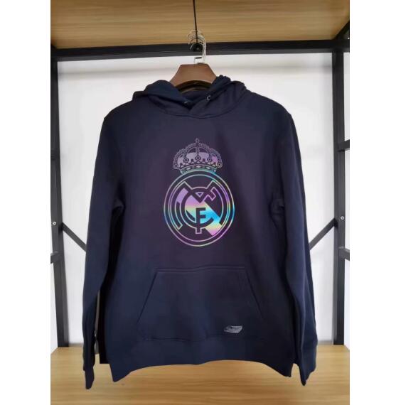 Real Madrid Navy Hoody Sweater Top 2020/21